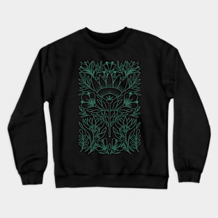 Jade Folk Art Crewneck Sweatshirt